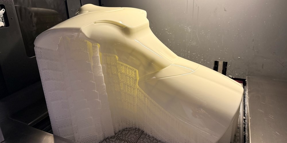 大型3D列印-機器人外殼成功案例製作過程